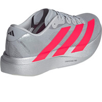 adidas zapatilla running hombre ADIZERO EVO SL GRIS vista trasera