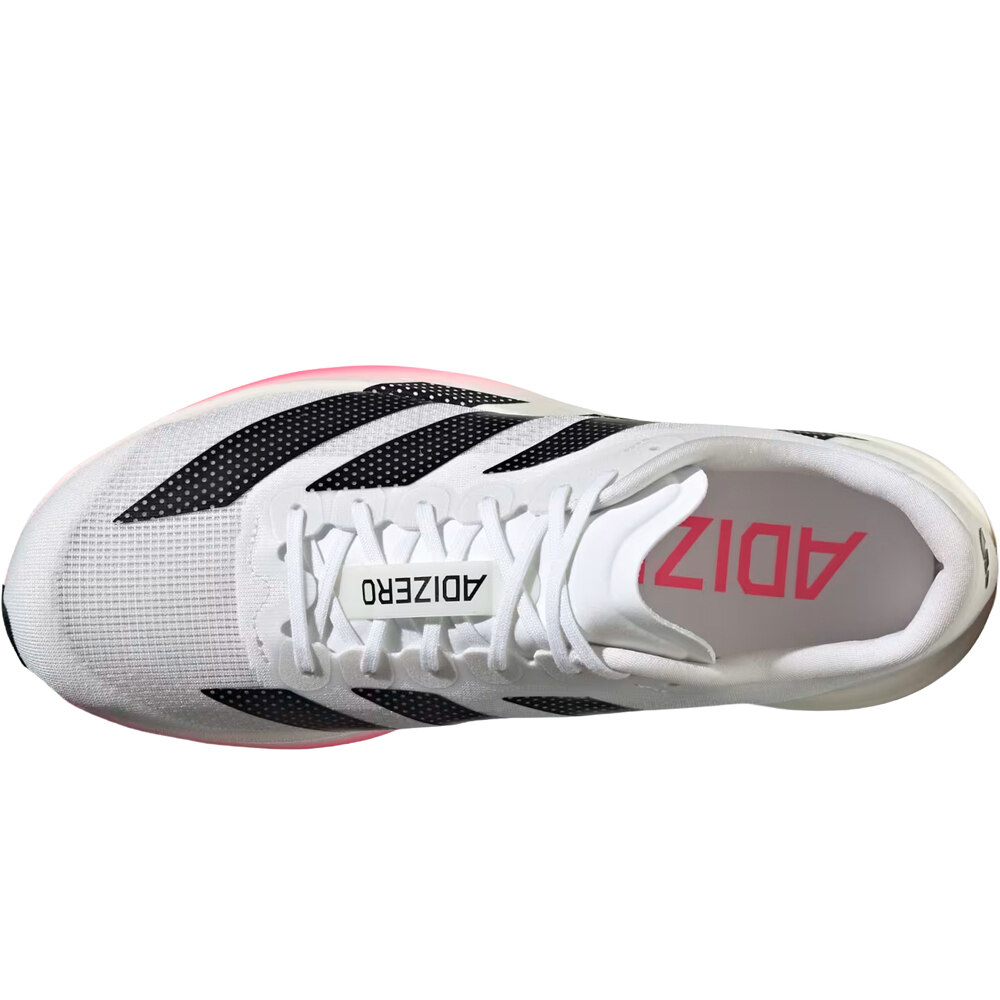 adidas zapatilla running hombre adizero EVO SL M BLANCO 05