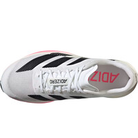 adidas zapatilla running hombre adizero EVO SL M BLANCO 05