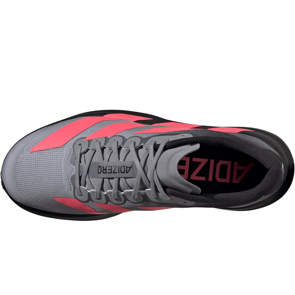 adidas zapatilla running hombre ADIZERO EVO SL NEGRO 05