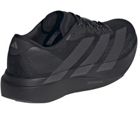 adidas zapatilla running hombre ADIZERO EVO SL NEGRO vista trasera