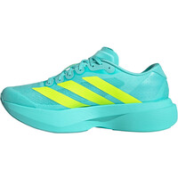 adidas zapatilla running hombre ADIZERO EVO SL VERDE puntera