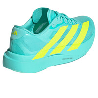 adidas zapatilla running hombre ADIZERO EVO SL VERDE vista trasera