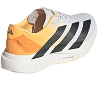 adidas zapatilla running hombre ADIZERO EVO SL WOVEN BLANCO vista trasera