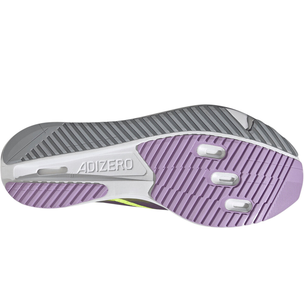 adidas zapatilla running hombre ADIZERO SL2 AMARILLO vista superior