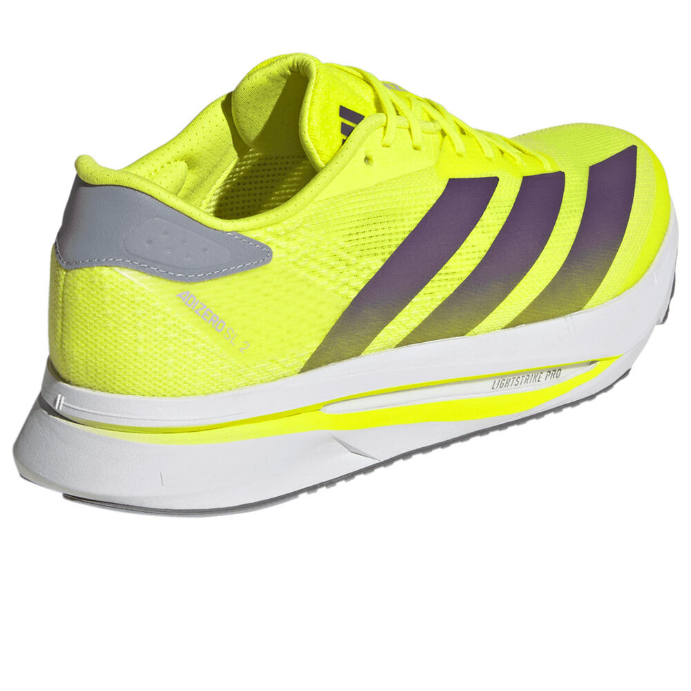 adidas zapatilla running hombre ADIZERO SL2 AMARILLO vista trasera