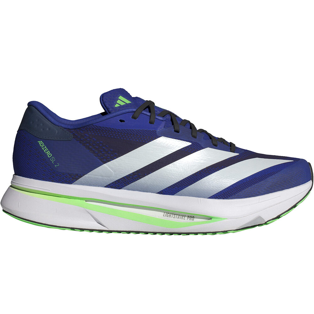 adidas zapatilla running hombre ADIZERO SL2 AZUL lateral exterior
