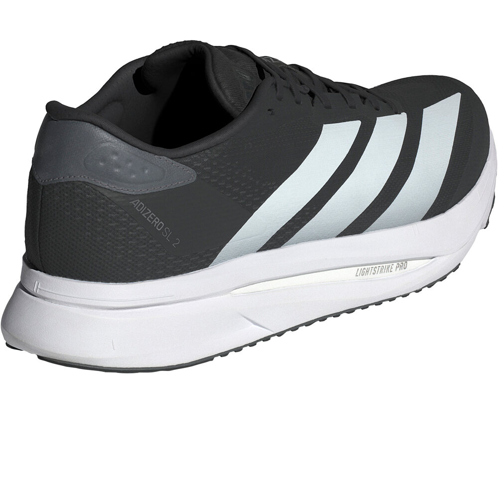 adidas zapatilla running hombre ADIZERO SL2 NEGRO vista trasera
