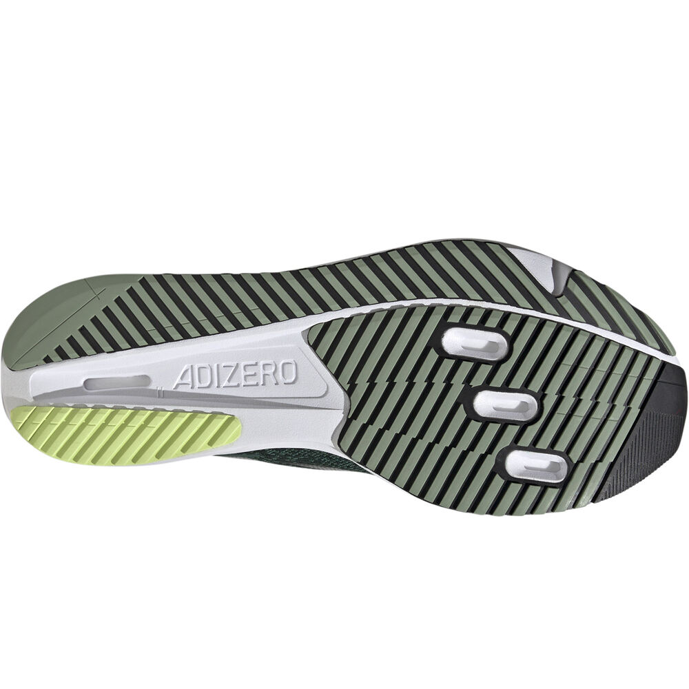 adidas zapatilla running hombre ADIZERO SL2 VERDE vista superior