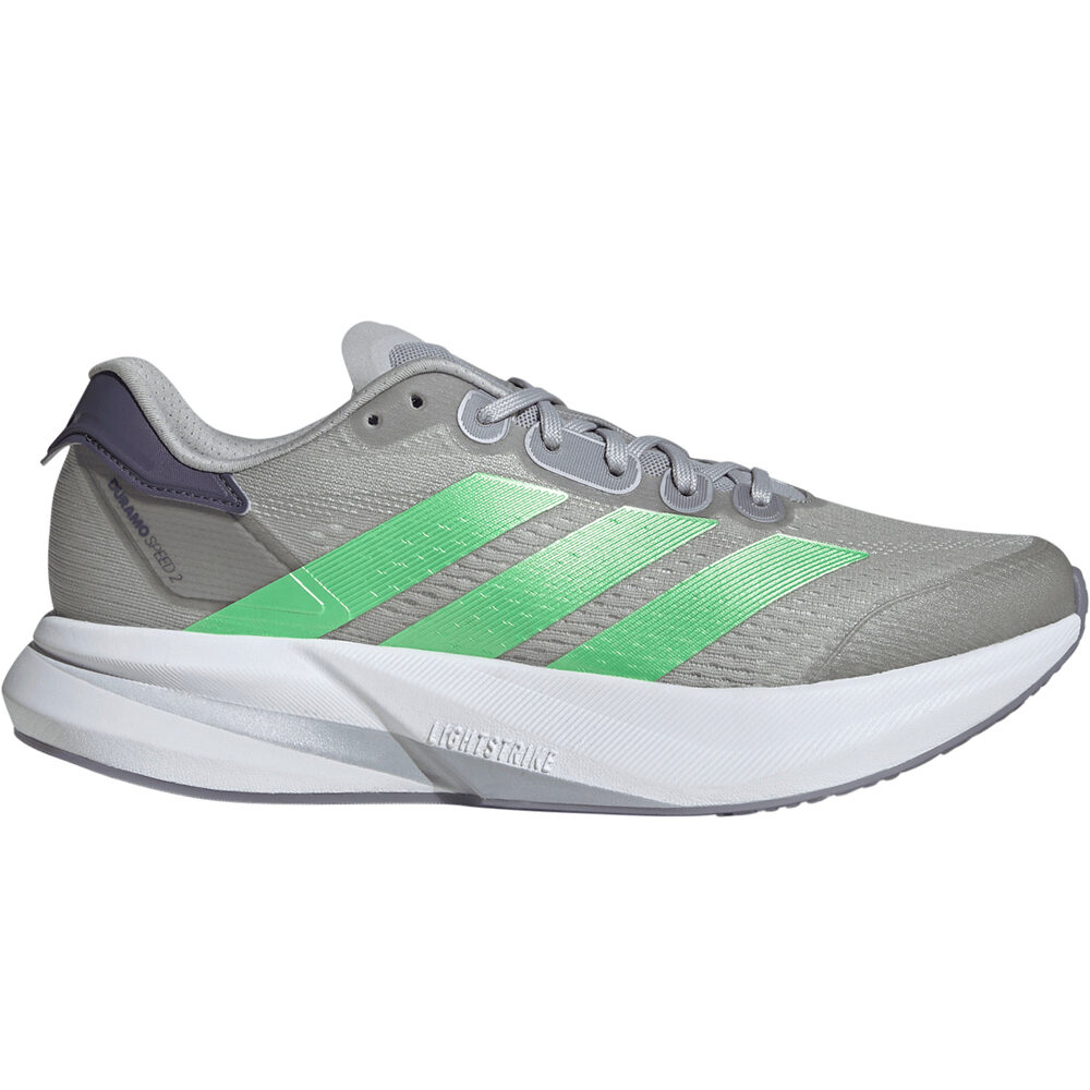 adidas zapatilla running hombre DURAMO SPEED 2 RUNNING GRIS lateral exterior