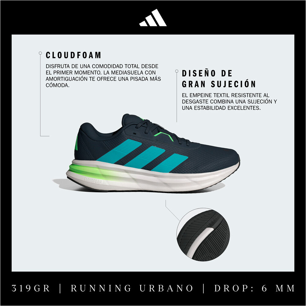 adidas zapatilla running hombre GALAXY 7 AZUL 06