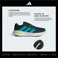 adidas zapatilla running hombre GALAXY 7 AZUL 06