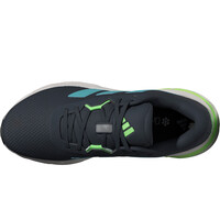 adidas zapatilla running hombre GALAXY 7 AZUL vista superior