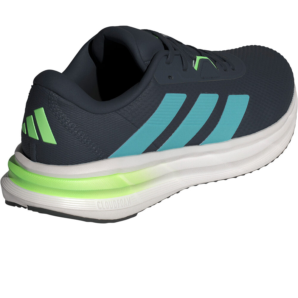adidas zapatilla running hombre GALAXY 7 AZUL vista trasera