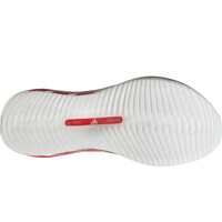 adidas zapatilla running hombre HYPERBOOST BLANCO vista superior