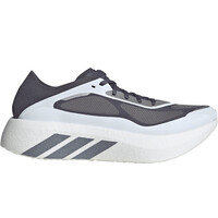 adidas zapatilla running hombre HYPERBOOST RUN BLANCO lateral exterior