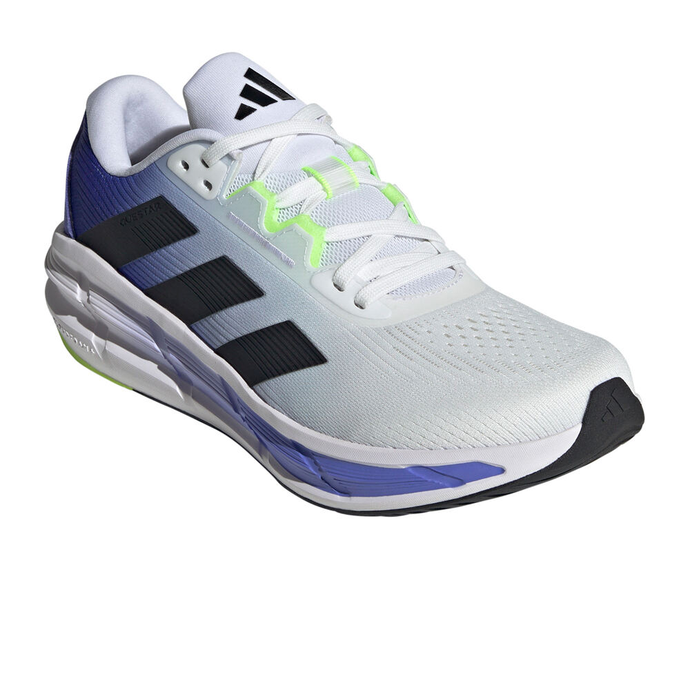 adidas zapatilla running hombre QUESTAR 3 BLANCO lateral interior