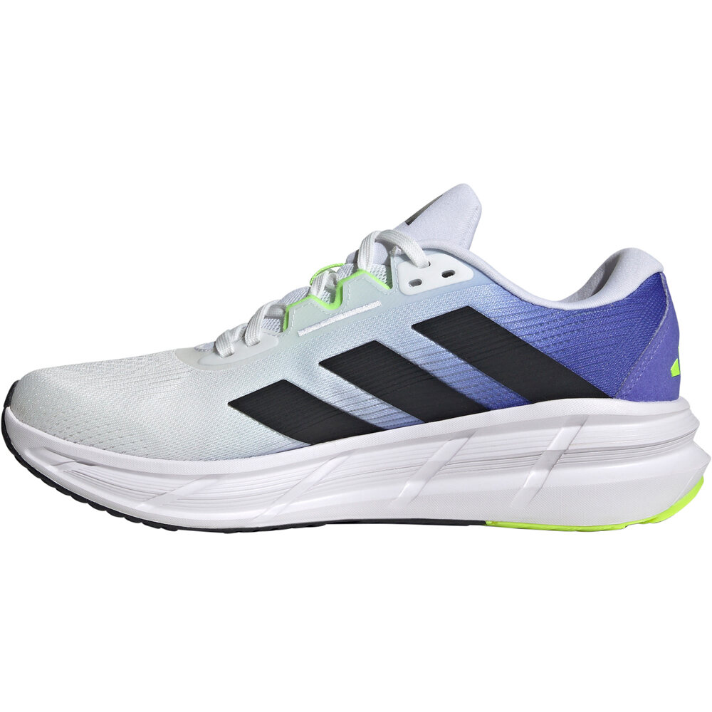 adidas zapatilla running hombre QUESTAR 3 BLANCO puntera