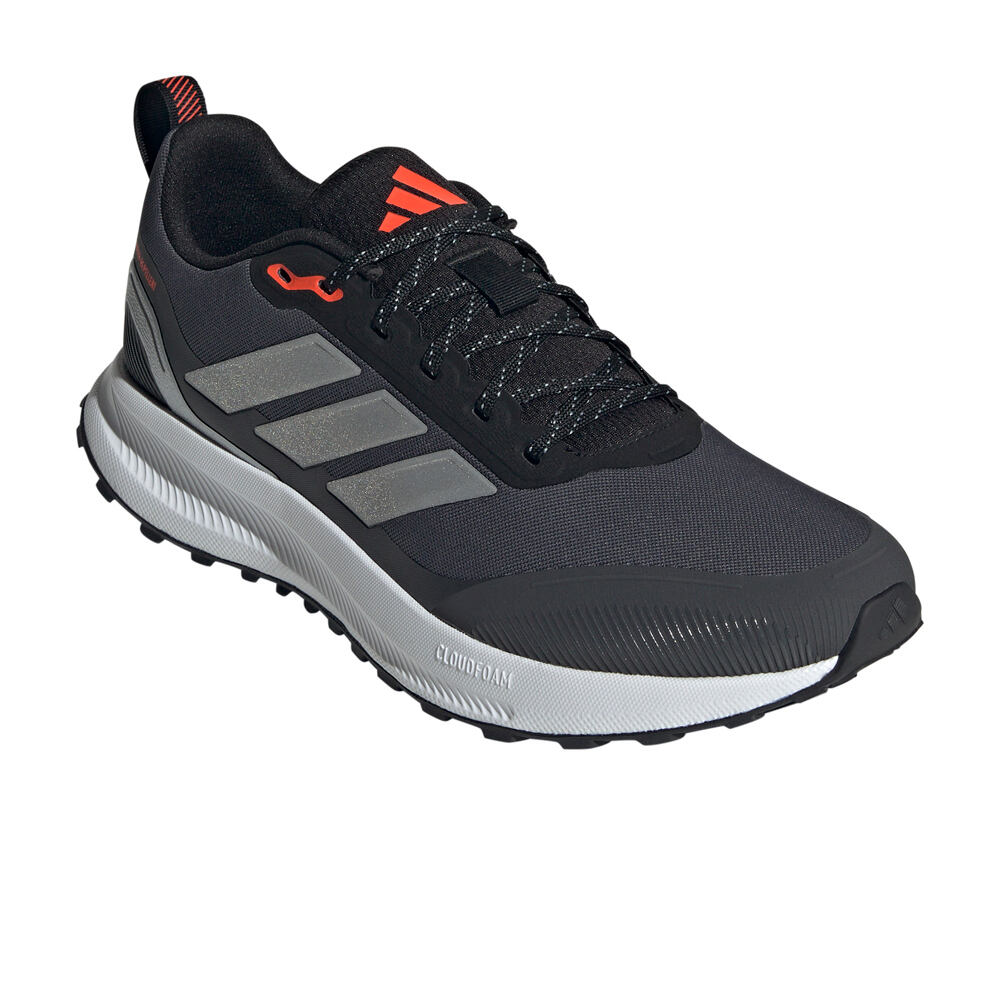 adidas zapatilla running hombre RUNFALCON 5 TR GRIS lateral interior