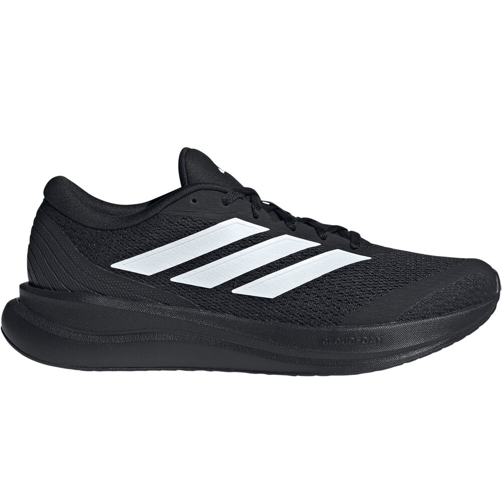 adidas zapatilla running hombre RUNFALCON 6 NEGRO lateral exterior