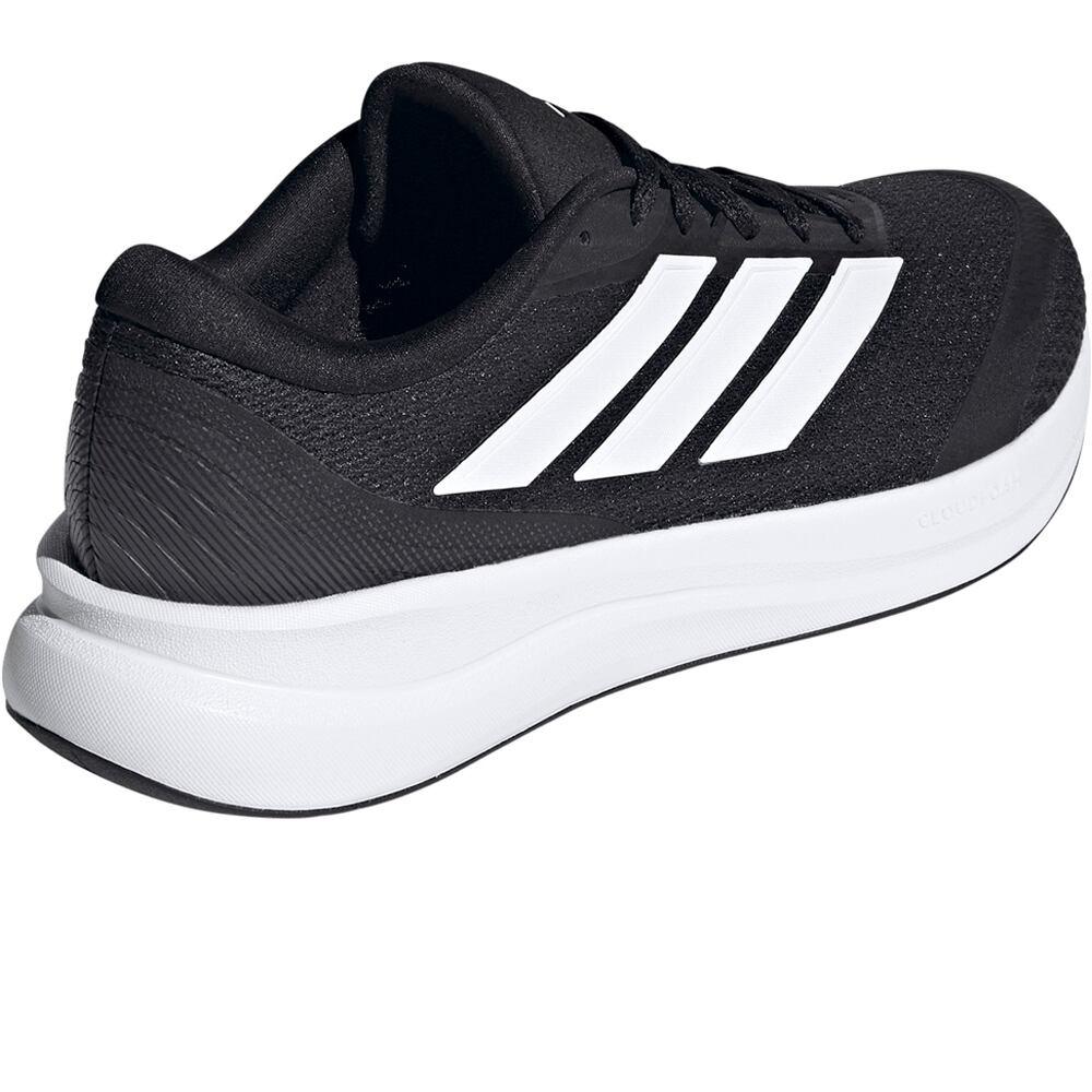 adidas zapatilla running hombre RUNFALCON 6 NEGRO vista trasera