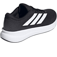 adidas zapatilla running hombre RUNFALCON 6 NEGRO vista trasera