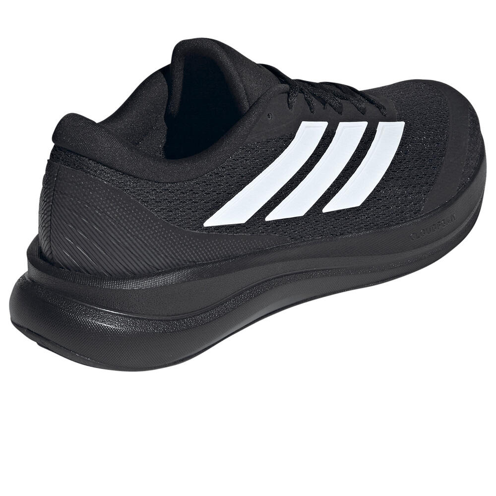 adidas zapatilla running hombre RUNFALCON 6 NEGRO vista trasera