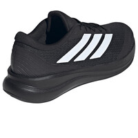 adidas zapatilla running hombre RUNFALCON 6 NEGRO vista trasera