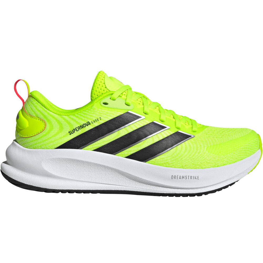 adidas zapatilla running hombre SUPERNOVA EASE 2 AMARILLO lateral exterior
