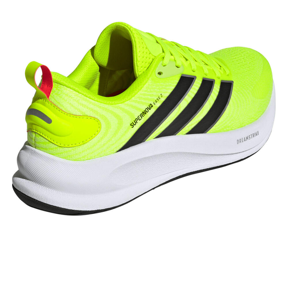 adidas zapatilla running hombre SUPERNOVA EASE 2 AMARILLO vista trasera
