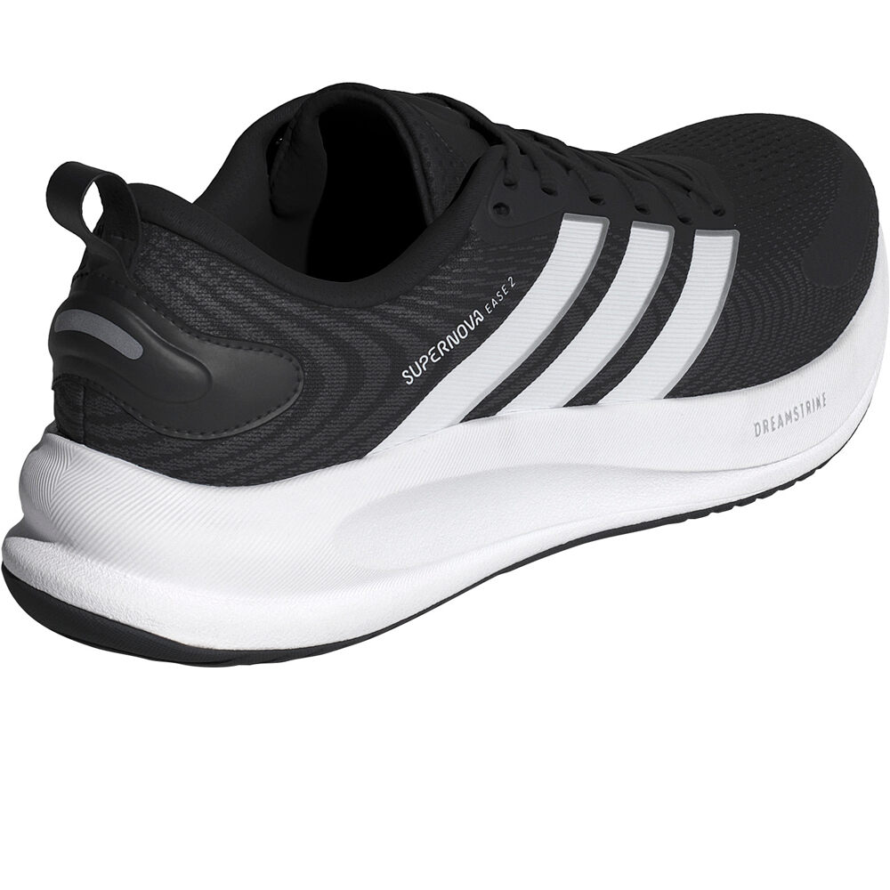adidas zapatilla running hombre SUPERNOVA EASE 2 NEGRO vista trasera