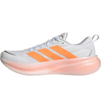 adidas zapatilla running hombre SUPERNOVA GLIDE BLANCO puntera