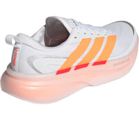 adidas zapatilla running hombre SUPERNOVA GLIDE BLANCO vista trasera