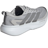 adidas zapatilla running hombre SUPERNOVA GLIDE GRIS vista trasera