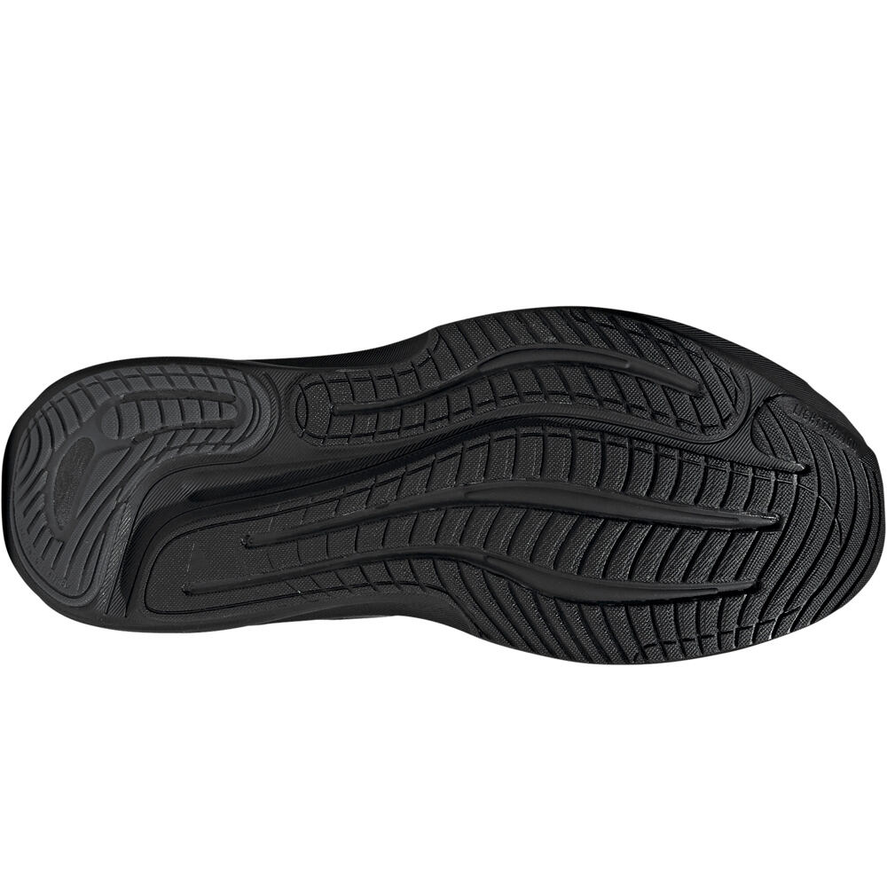 adidas zapatilla running hombre SUPERNOVA RISE 3 NEGRO vista superior