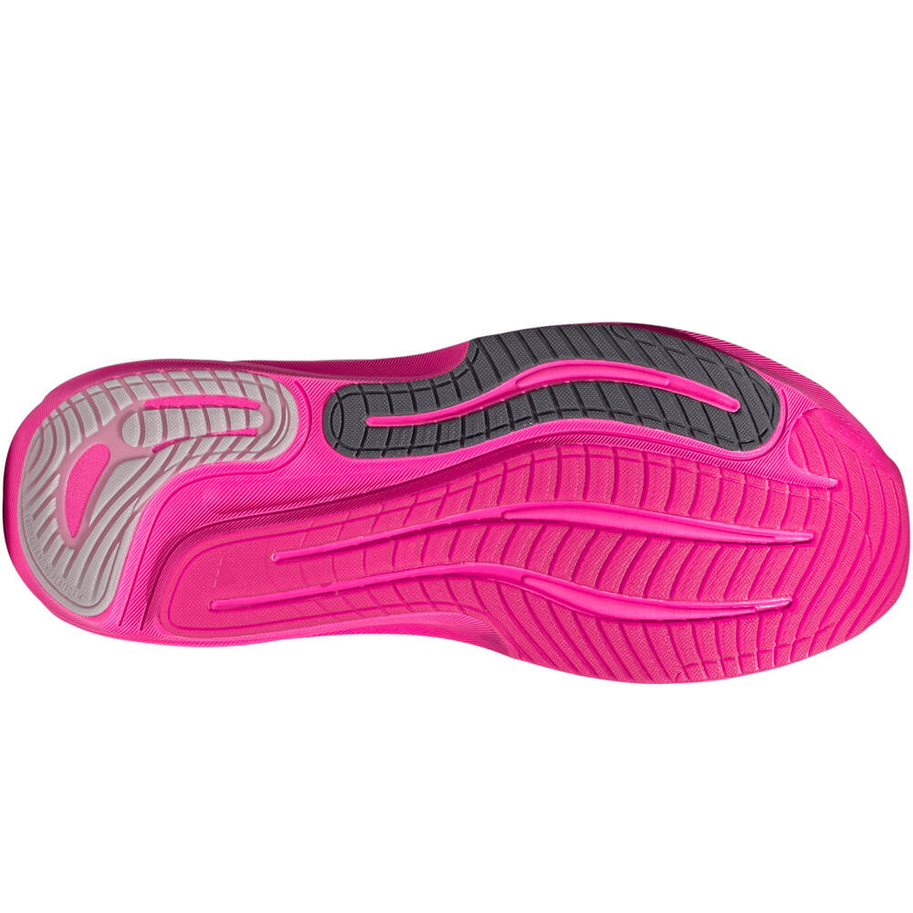 adidas zapatilla running hombre SUPERNOVA RISE 3 ROSA vista superior