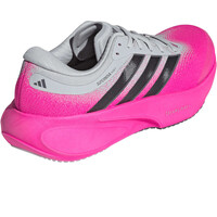 adidas zapatilla running hombre SUPERNOVA RISE 3 ROSA vista trasera