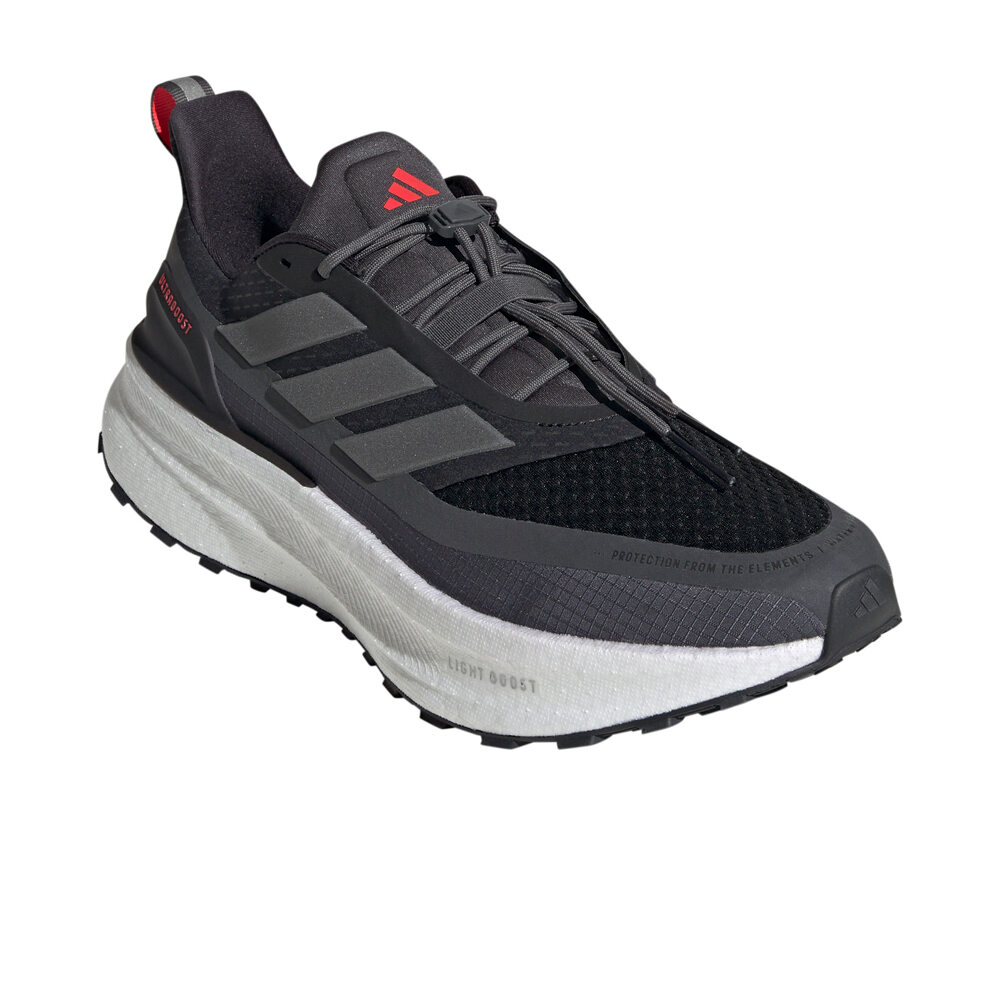 adidas zapatilla running hombre ULTRABOOST 5 TR NEGRO lateral interior