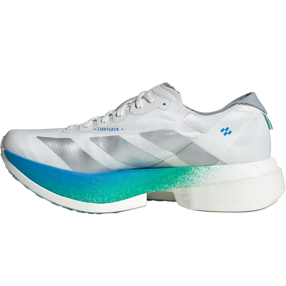 adidas zapatilla running mujer ADIZERO ADIOS PRO 4 BLANCO puntera