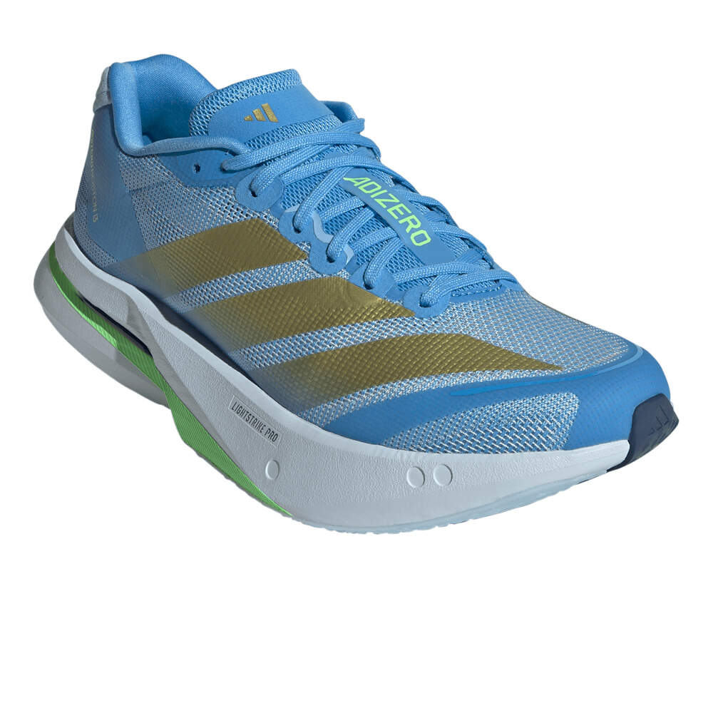 adidas zapatilla running mujer ADIZERO BOSTON 13 AZUL lateral interior