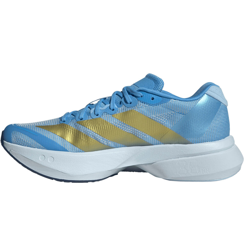 adidas zapatilla running mujer ADIZERO BOSTON 13 AZUL puntera
