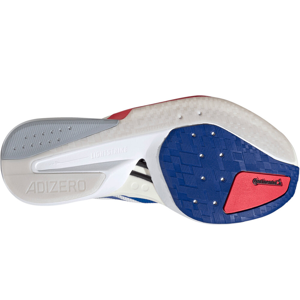 adidas zapatilla running mujer ADIZERO BOSTON 13 BLANCO vista superior
