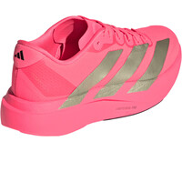 adidas zapatilla running mujer ADIZERO EVO SL ROSA vista trasera