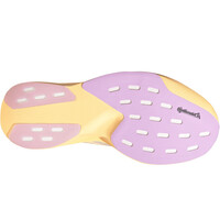 adidas zapatilla running mujer ADIZERO EVO SL WOVEN NARANJA vista superior