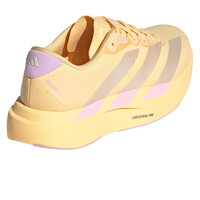 adidas zapatilla running mujer ADIZERO EVO SL WOVEN NARANJA vista trasera