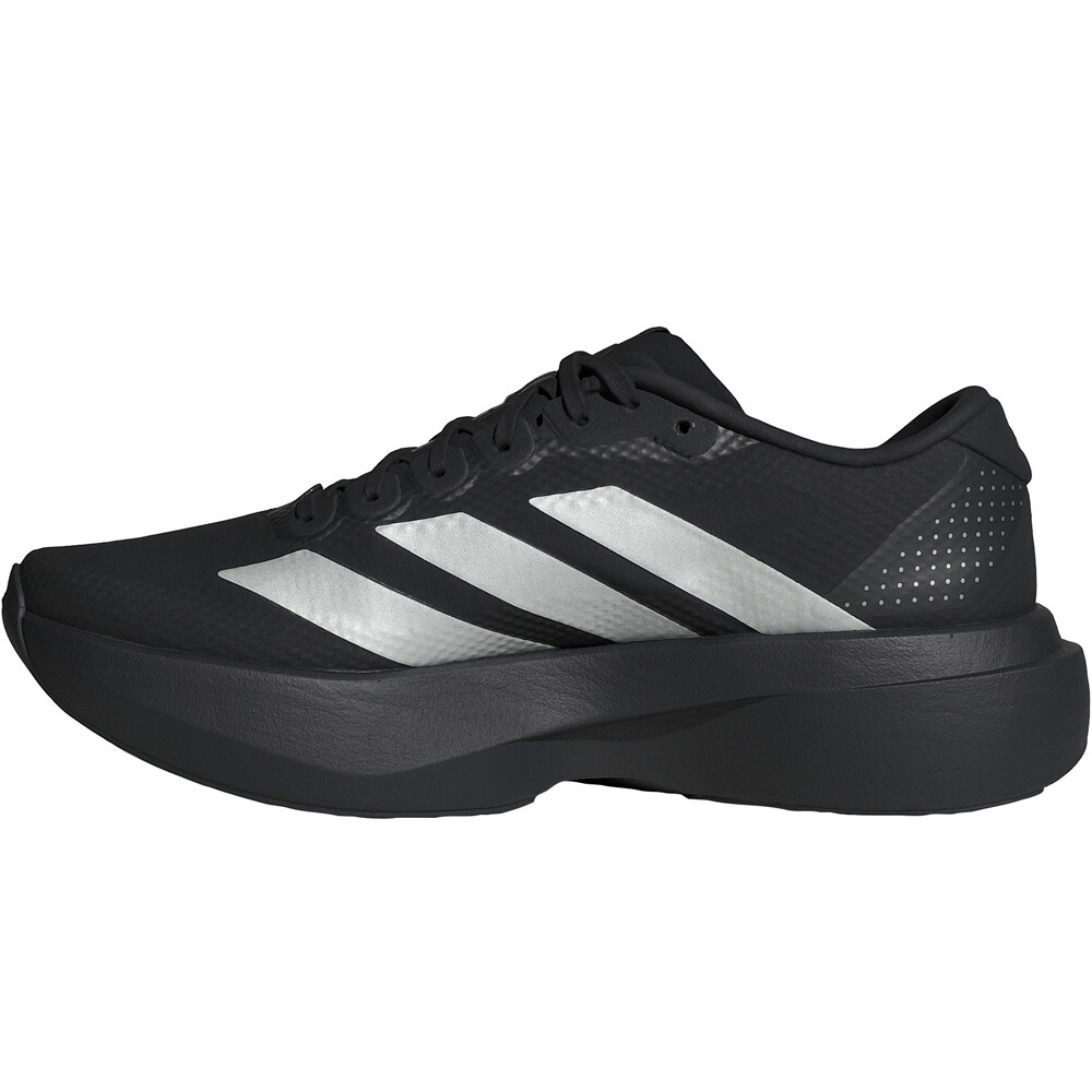 adidas zapatilla running mujer ADIZERO EVO SL WOVEN NEGRO puntera