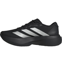 adidas zapatilla running mujer ADIZERO EVO SL WOVEN NEGRO puntera