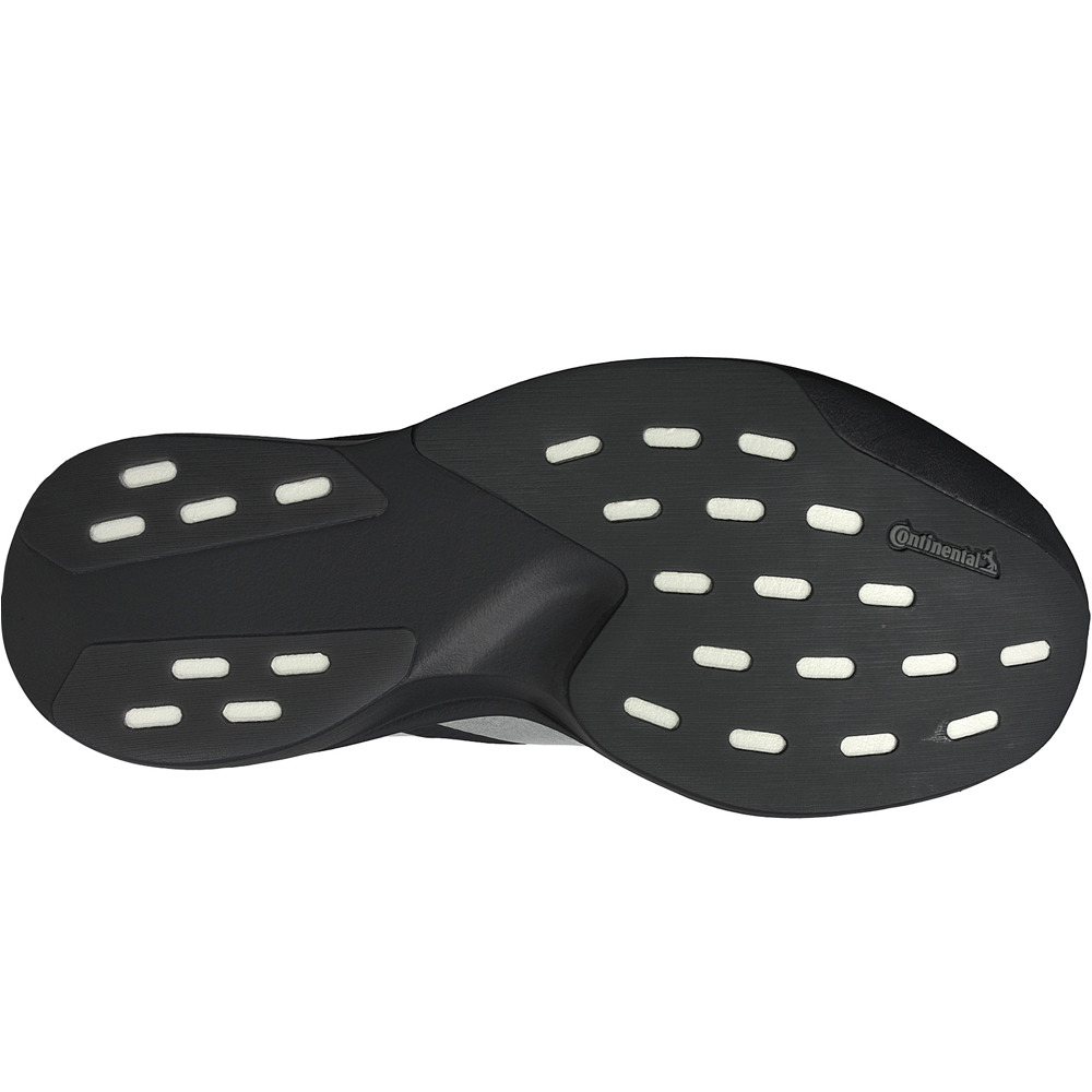 adidas zapatilla running mujer ADIZERO EVO SL WOVEN NEGRO vista superior