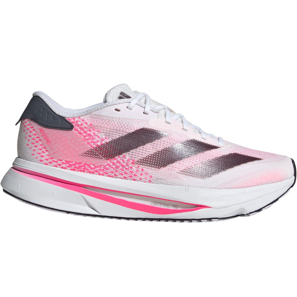adidas zapatilla running mujer ADIZERO SL2 BLANCO lateral exterior
