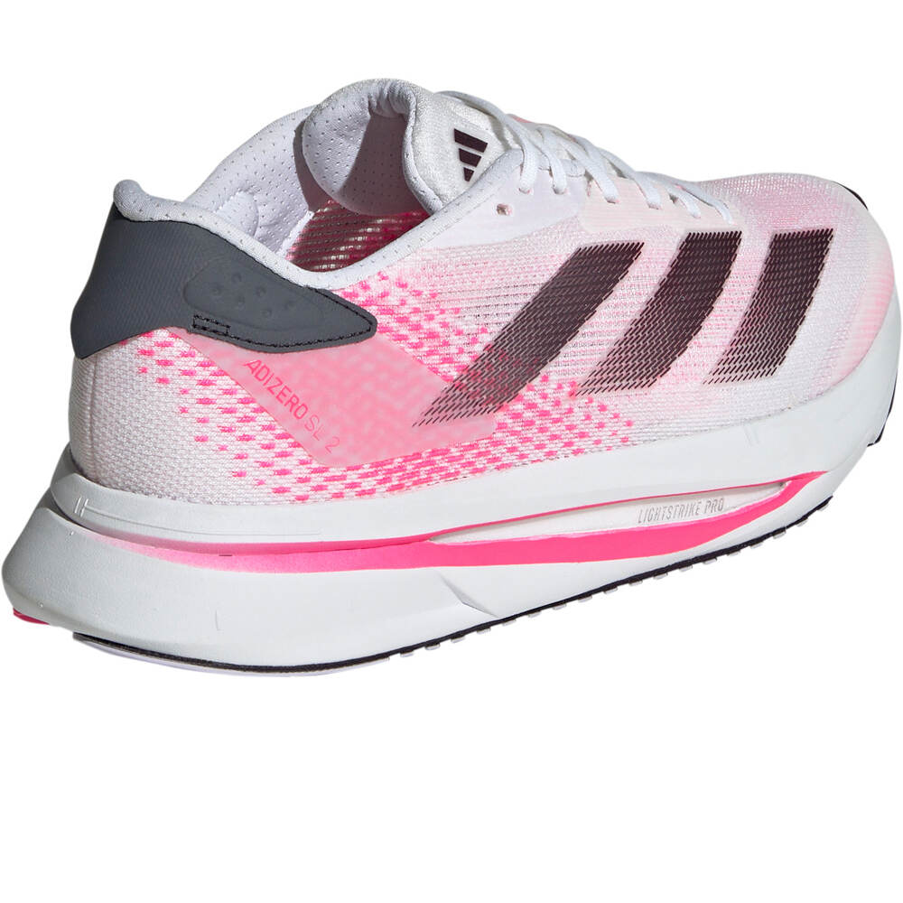 adidas zapatilla running mujer ADIZERO SL2 BLANCO vista trasera